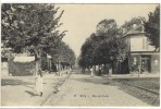 Carte Postale Ancienne Méry Sur Oise - Rue De Paris - Mery Sur Oise