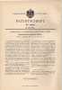 Original Patentschrift - Comp. D` Acétylene In Paris , 1900 , Bunsenbrenner Mit Mischrohr , Brenner !!! - Máquinas