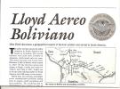 Bolivien.German Aviation Activities In South-Amerika. Special Feature On Lloyds Aero Belivian. (5 Pages) - Filatelia E Storia Postale