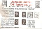 Australia. Service Stamps With Perfins (2 Pages) - Filatelia E Historia De Correos