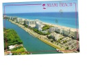 B62623 Miami Beach Panorama Used Perfect Shape Back Scan At Request - Miami Beach