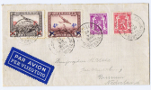 Belgie Brief 1935 Brussel Naar Bussem Nederland OBP PA 6+7, Cat Waarde 125 Euro - Other & Unclassified