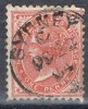 Sello New South Wales 1871, 1 P. Rojo Claro ,fechador SYDNEY, Yvert Num 45 º - Used Stamps