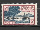 NOUVELLE-CALEDONIE  (France Libre) 3c Brun Carminé Bleu 1941 N°197 - Ohne Zuordnung