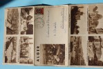 30/12/1949 Lettre De Hussein-dey Alger + Mini Cartes Postales Multi Vues Pour Saint Didier Au Mont D´or Rhone 69 - Storia Postale