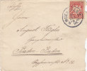 Bayern 56 B X B EF, Stempel: München 31.DEZ. 1895 - Briefe U. Dokumente