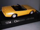 SOLIDO - CHEVROLET Cabriolet Jaune -  1/43° - Solido