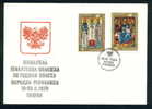 PC13 / 1970 Poland Pologne Polen Polonia , ICON , BOOK , PHILATELIC EXHIBITION - Bulgaria Bulgarie - Storia Postale