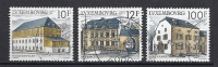 1130 1131 1132   OBL  Y  &  T   *atchtecture Rurale*    ""LUXEMBOURG"" - Used Stamps