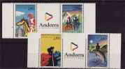 Andorre 1994 N° 450 A + B Neuf X X Sport  / Tourisme - Unused Stamps