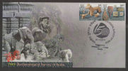 India 2011 Archological Surve 2v Elephants Elephanten Elephanti Private FDC  # 34645  Indien Inde - Elefanten