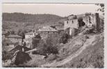 CPM DPT 83 COLLOBRIERES, LA VIEILLE EGLISE ET LE HAUT DU VILLAGE, - Collobrieres