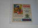 BUVARD BISCOTTES EXONA DEVINETTES 6 Aladin - Biscottes