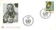 NATIONS UNIES FDC PICASSO GENEVE 1971 - Picasso