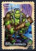 Australia 2011 Mythical Creatures 60c Troll Self-adhesive Used - Gebruikt