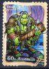Australia 2011 Mythical Creatures 60c Troll Self-adhesive Used - - Used Stamps