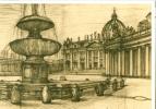 VATICAN ENTIER POSTAL FONTAINE PIAZZA S.PIETRO - Postwaardestukken