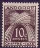 Andorre Taxe N° 21 ** - Unused Stamps