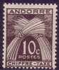 Andorre Taxe N° 21 ** - Neufs