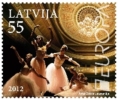 Latvia 2012 EUROPA CEPT OPERA - VISIT TO LATVIA MNH - 2012