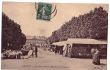 LIVAROT   ( Calvados)   La Place Pasteur  (Marché Aux Fromages )  ( Bon état.....) - Livarot