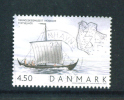 DENMARK  -  2004  Viking Ship  4.50Kr  FU - Oblitérés