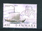 DENMARK  -  2004  Viking Ship  4.50Kr  FU - Oblitérés