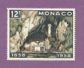 MONACO TIMBRE N° 498 NEUF AVEC CHARNIERE APPARITIONS DE LOURDES - Unused Stamps