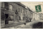 Carte Postale Ancienne Piscop - Un Coin De La Place - Pontcelles