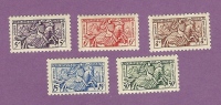 MONACO TIMBRE N° 415 A 419 NEUF AVEC CHARNIERE SCEAU DU PRINCE - Neufs