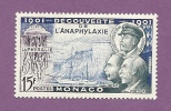 MONACO TIMBRE N° 396 NEUF AVEC CHARNIERE DECOUVERTE DE L ANAPHYLAXIE - Neufs