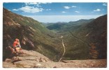 USA, Crawford Notch, NH, Seen From Ledge Of Mt. Willard, Unused Postcard [P8282] - Andere & Zonder Classificatie