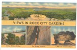 USA, Views In Rock City Gardens, Atop Lookout Mt. Unused Postcard [P8289] - Chattanooga