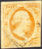 Netherlands #3 Used 15c King William III From 1852 - Oblitérés