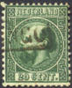 Netherlands #10 Used 20c King William III From 1867 - Used Stamps