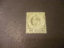 K4248- Stamp Mint Hinged Gibraltar  1904-1912-  SC. 58  -1 Shilling - Gibraltar