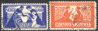 Netherlands B4-5 Used Semi-Postals From 1923 - Usati