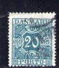 DANEMARK 1921-7 TAXE O - Impuestos