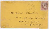 1860 USA Cover, Civil War. Feldpost, Fieldpost, Military.  War South Against North. (Q10207) - Poststempel