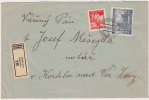 1940 Bohemia & Moravia Registered Cover, Letter. Ondrejov 12.XII.40. (D03019) - Storia Postale