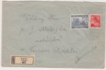 1941 Bohemia & Moravia Registered Cover, Letter. Malotice 28.II.41. (D03015) - Brieven En Documenten