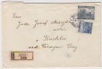 1941 Bohemia & Moravia Registered Cover, Letter. Rakovnik 23.IX.41. (D03008) - Briefe U. Dokumente