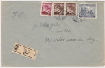 1941 Bohemia & Moravia Registered Cover, Letter. Praha. (D03007) - Brieven En Documenten