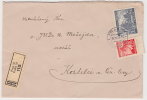 1941 Bohemia & Moravia Registered Cover, Letter. Praha. (D03004) - Brieven En Documenten