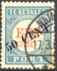 Netherlands J27b Used 50c On 1g Postage Due From 1906 (type II - 33 Loops - Tasse