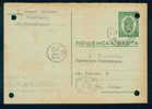 PS9062 / 1941 Pazardzhik Pasardschik Pazardjik To SOFIA POSTMAN 36/III Stationery Ganzsachen Bulgaria Bulgarie Bulgarien - Cartas & Documentos