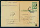 PS9068 / 1942 Pazardzhik Pasardschik Pazardjik To SOFIA POSTMAN 30/I Stationery Ganzsachen Bulgaria Bulgarie Bulgarien - Cartas & Documentos