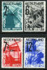 Netherlands B54-57 Mint Hinged Semi-Postal Set From 1932 - Unused Stamps