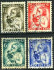 Netherlands B73-76 Used Semi-Postal Set From 1934 - Unused Stamps