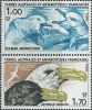 FN0550 TAAF 1985 Seabirds 2v MLH - Used Stamps